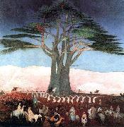 Tivadar Kosztka Csontvary Pilgrimage to the Cedars in Lebanon France oil painting artist